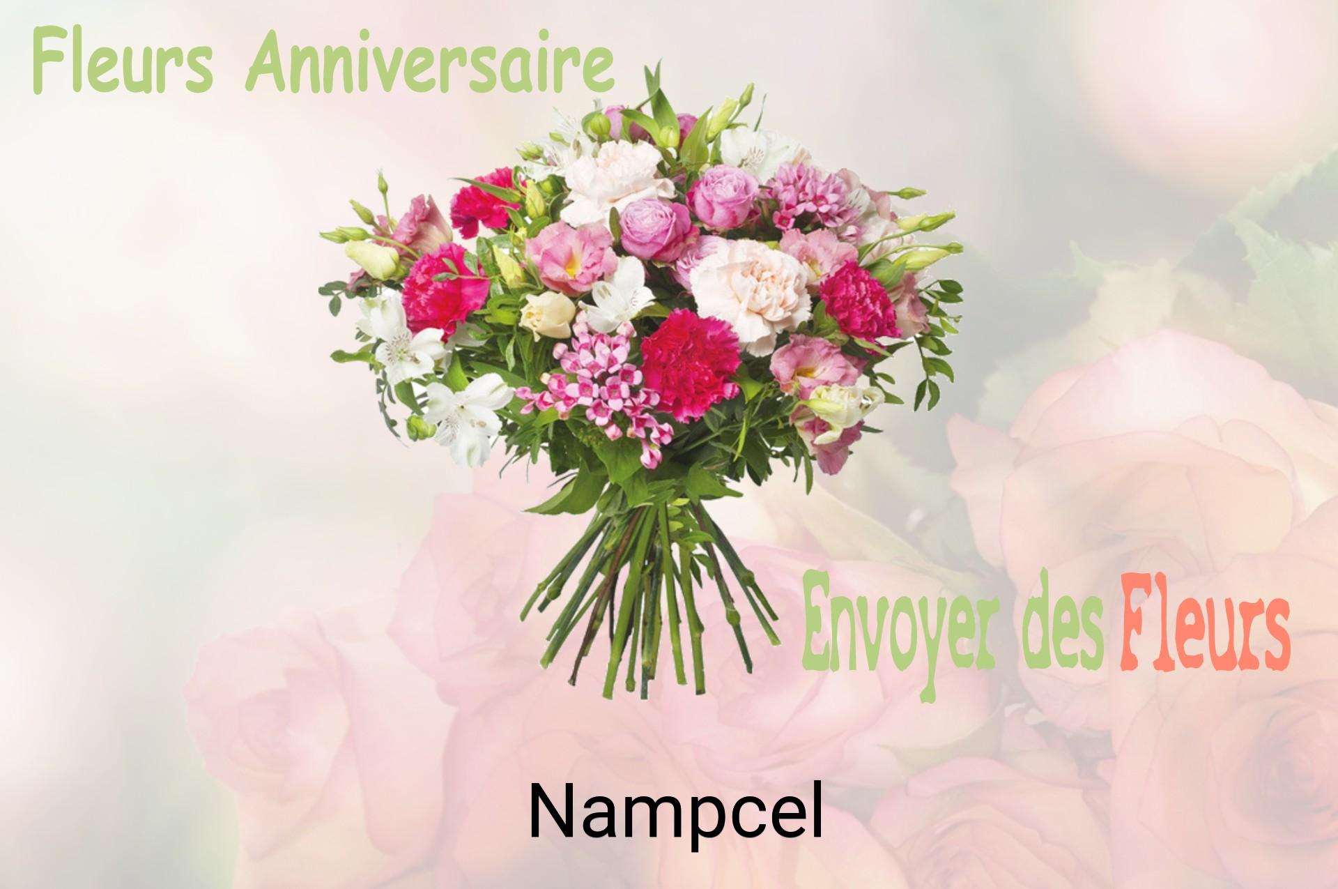 Bouquet de fleurs d’anniversaire livré à Nampcel